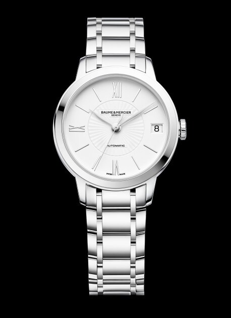 Baume and mercier classima white diamond dial ladies watch 10146 2025