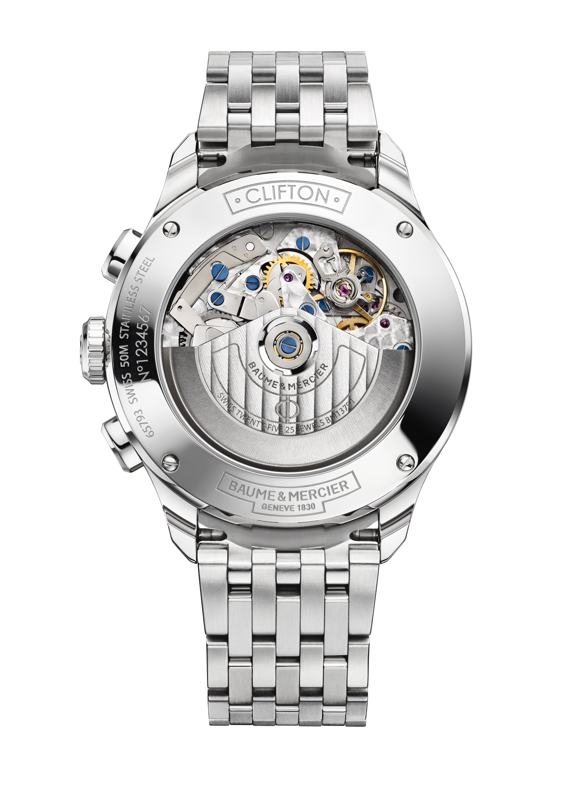 Clifton 10328 Montre pour homme | Baume & Mercier Arrière -