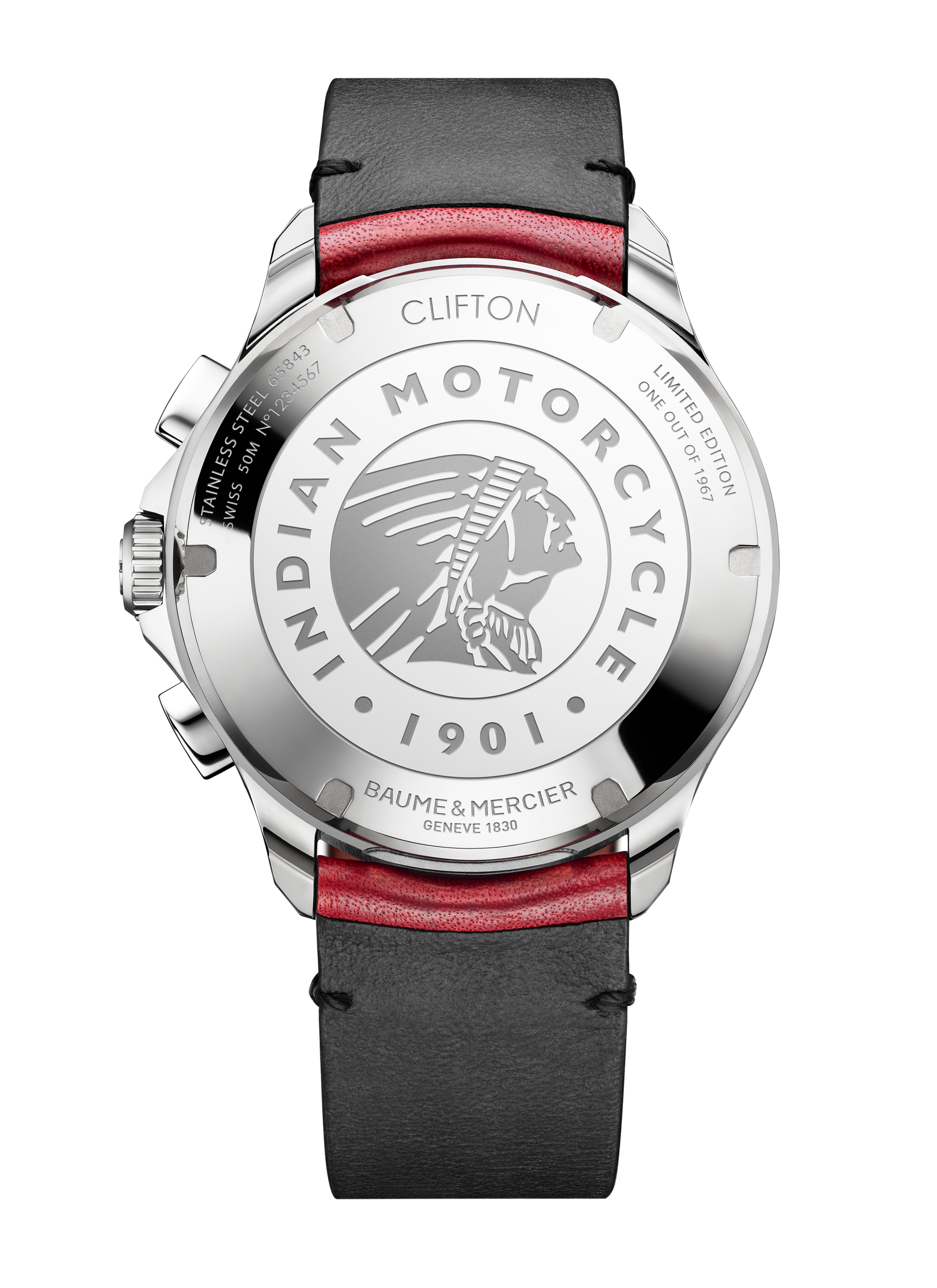 Clifton Club 10404 Watch for men | Check Prices on Baume & Mercier Back -