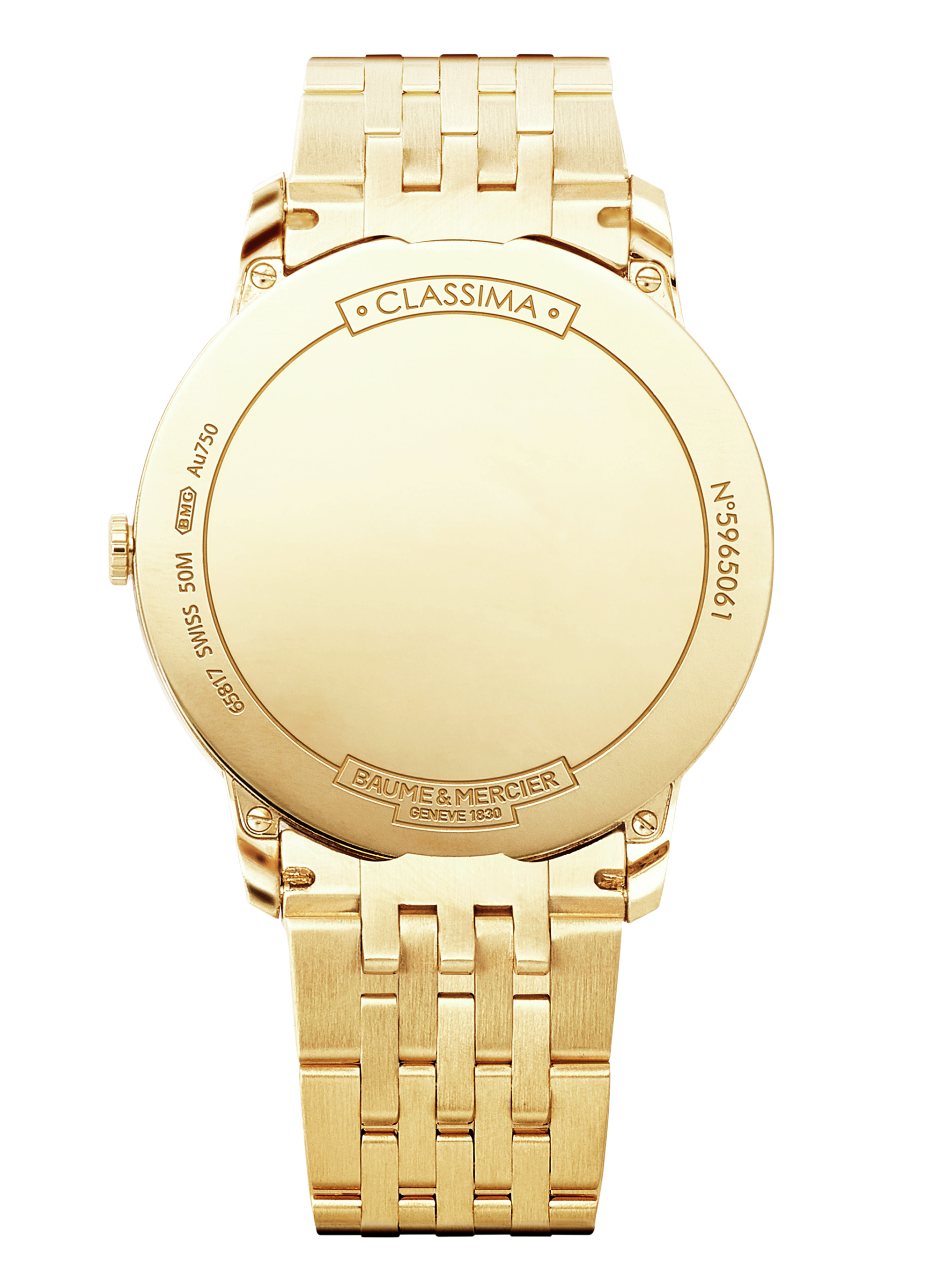 Special Classima 10349 Watch for men | Check Prices on Baume & Mercier Back -