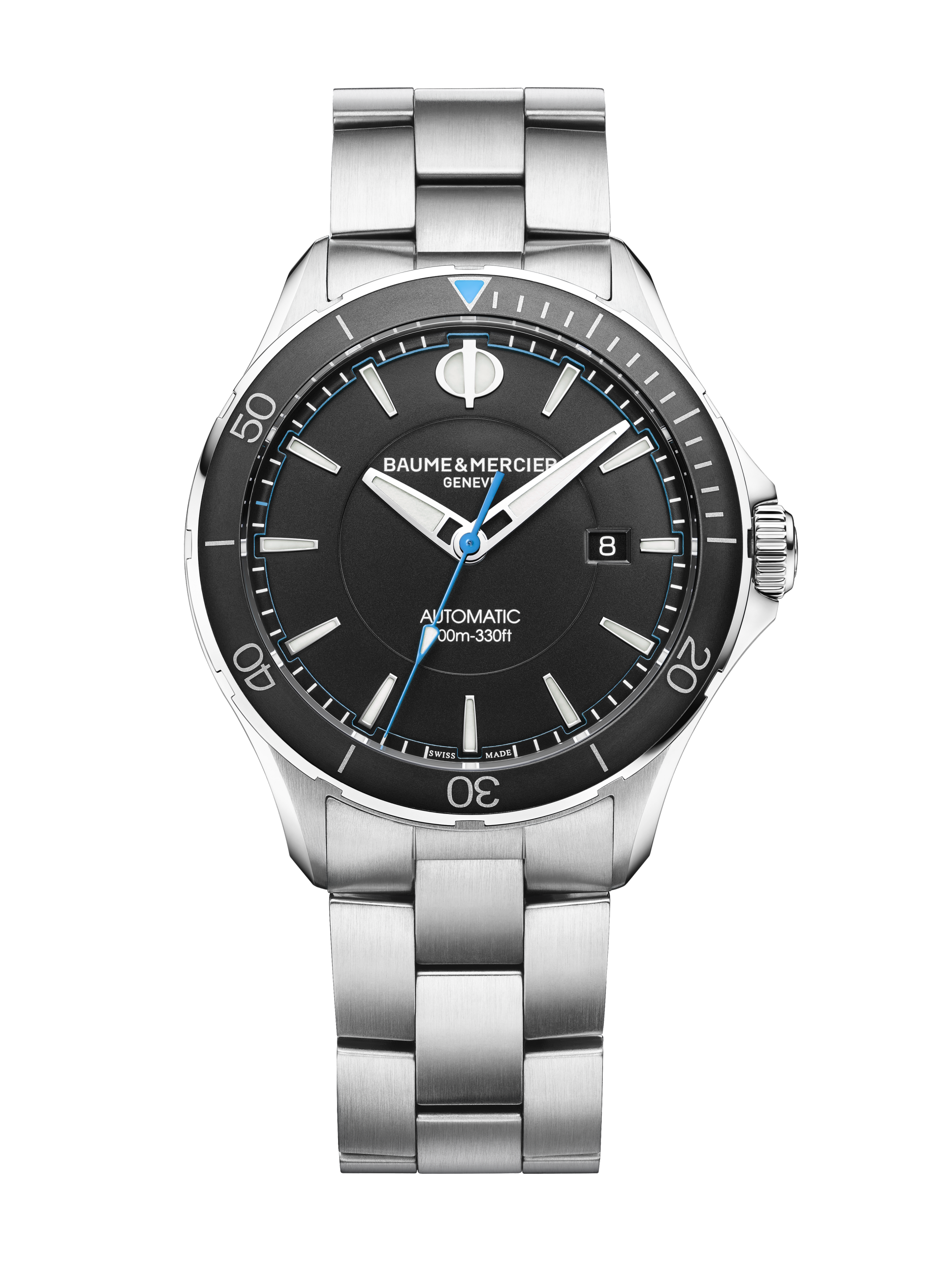 ساعة يد Clifton Club 10459 لـ men | تفقُّد الأسعار على Baume & Mercier Front