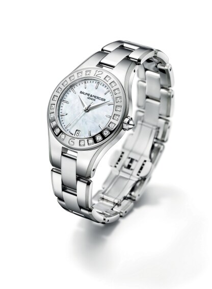 Linea 10072 Watch for ladies | Check Prices on Baume & Mercier 3 4