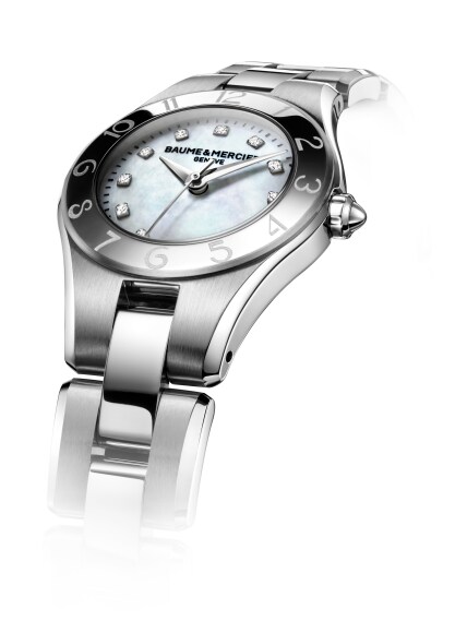 Linea 10072 Watch for ladies | Check Prices on Baume & Mercier 3 4 Detail Low Angle