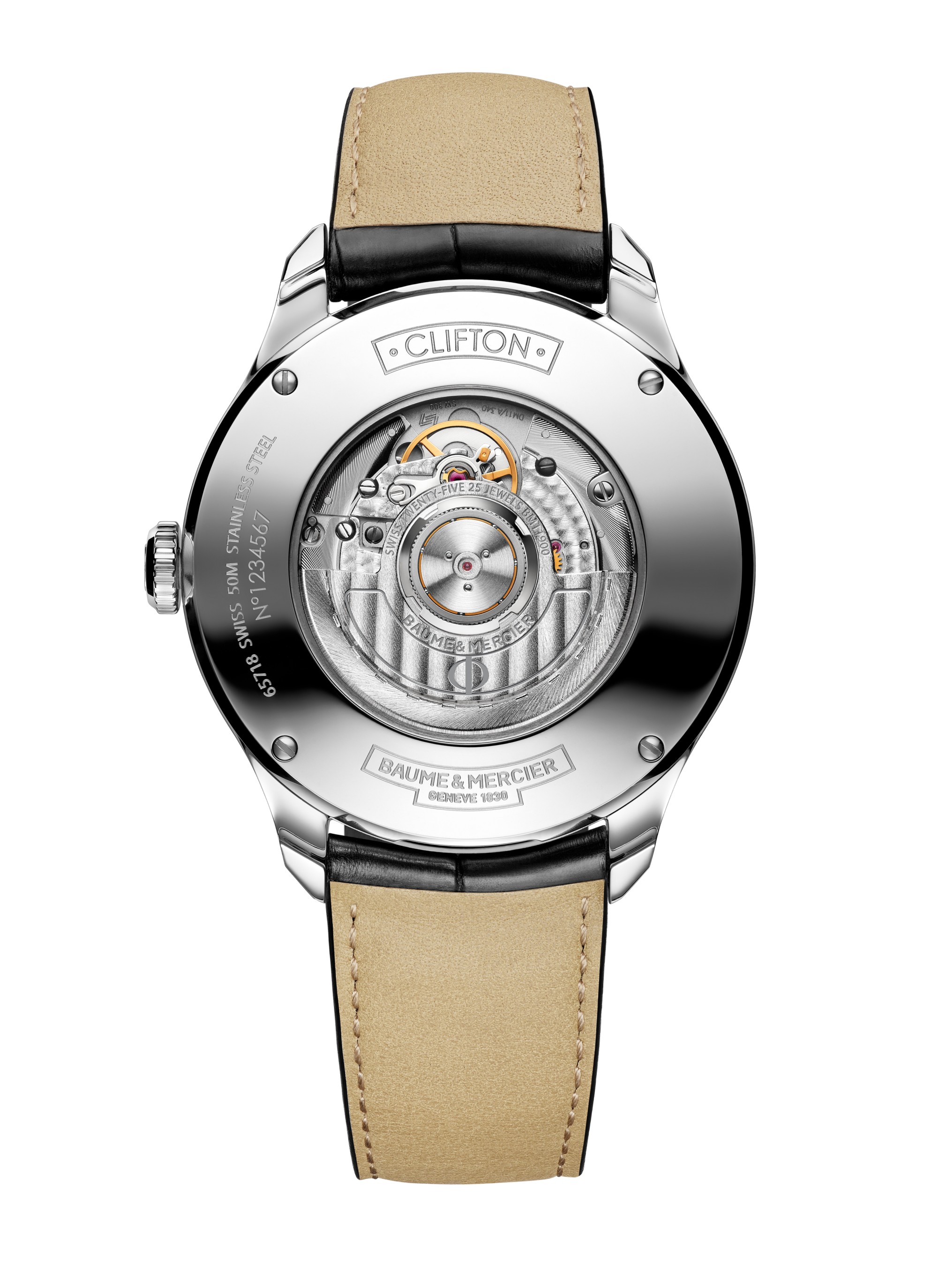 Clifton 10055 Montre pour homme | Baume & Mercier Arrière -