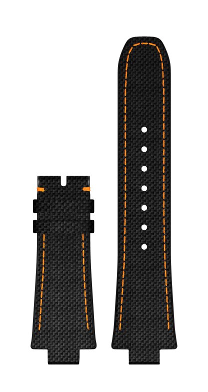 Black Calfskin Strap 11.5 MM - MX005NR6 Baume & Mercier Front