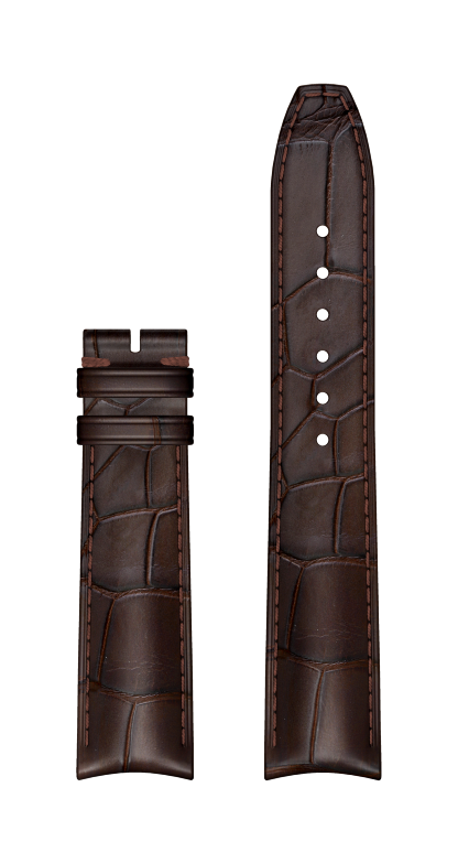 Brown Alligator Strap 20.0 MM - MX007G0D Baume & Mercier Front
