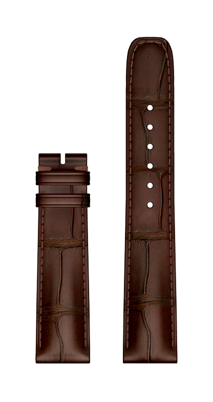 Brown Alligator Strap 21.0 MM - MX0037GT Baume & Mercier Front
