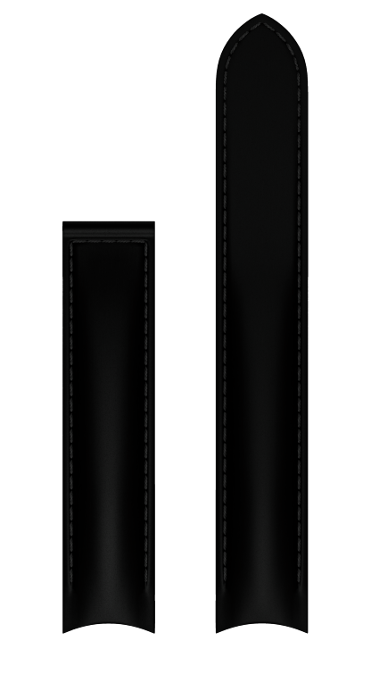 Black Rubber Strap 19.0 MM - MX000XTJ Baume & Mercier Front