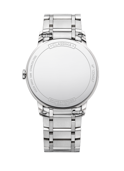 Classima 10526 Watch for men | Check Prices on Baume & Mercier Back