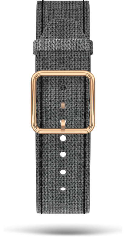 Cinturino in cotone, fibbia ardiglione 20.0 MM - MXE0GB0Q Baume & Mercier Front