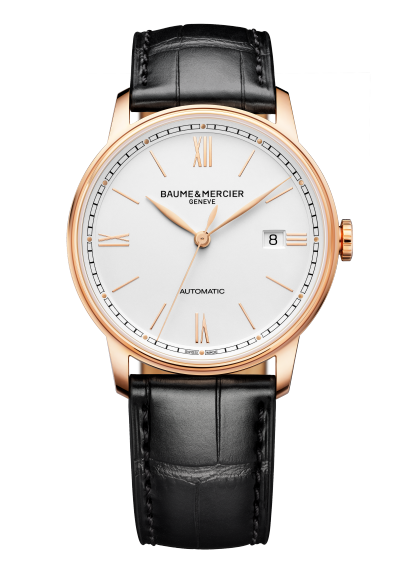 Eichmüller Orologio Da Uomo Classico - Quadrante Nero, Cinturino In Pelle, Datario, Cassa 40mm
