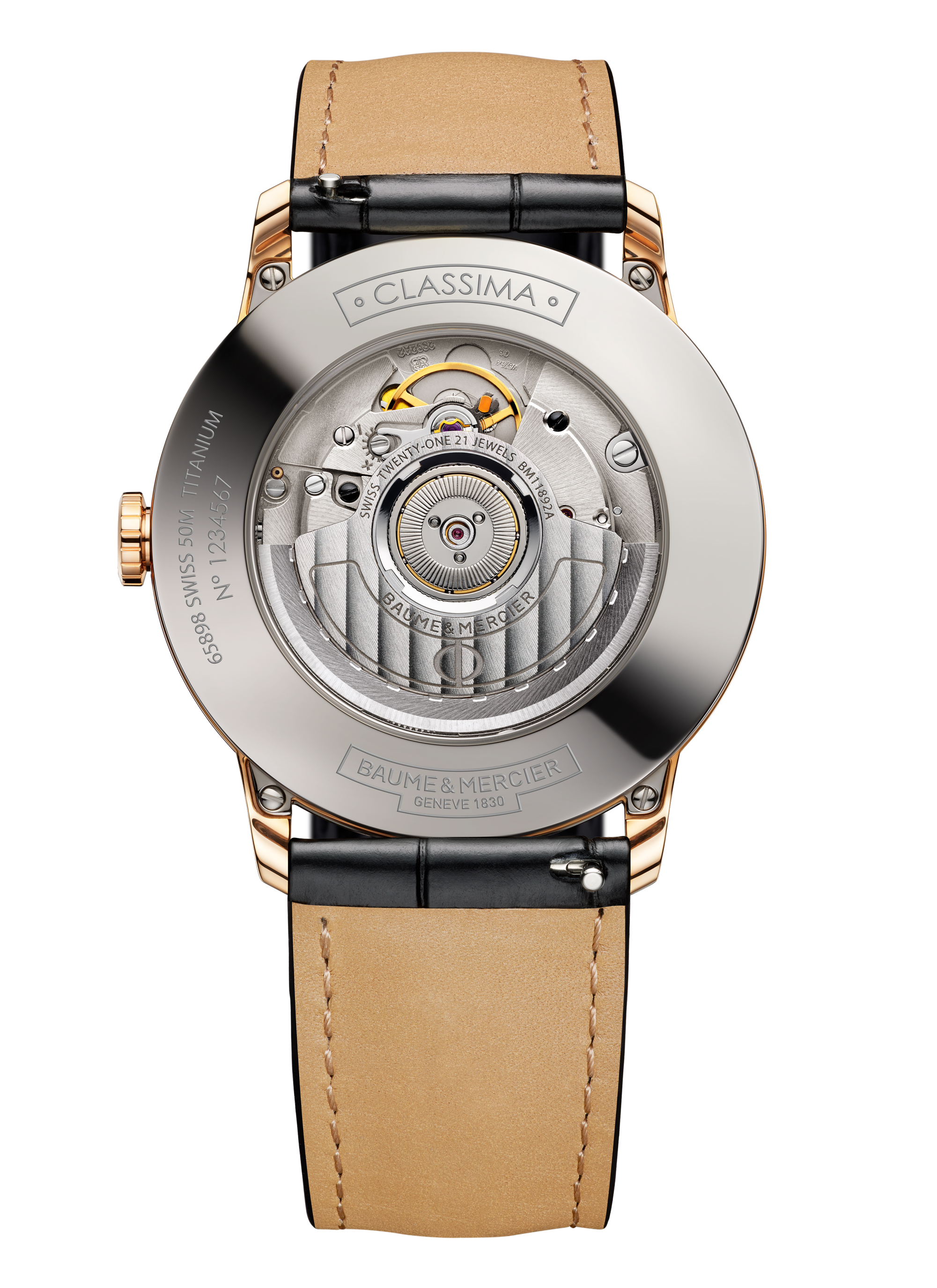 Classima 10597 Uhr für herren | Baume & Mercier Back
