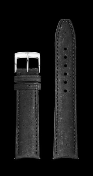 Cinturino Orologio In Pelle Oozoo 18mm Con Fibbia Ad Ardiglione | Argento