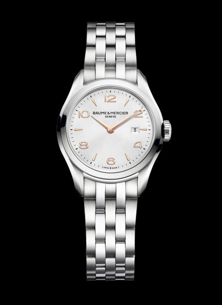 187【美品】BAUME&MERCIER リビエラ　時計　レディース　ホワイト Riviera 10615 レディース ウォッチ | Baume & Mercier