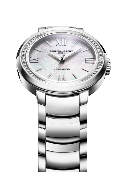 Promesse 10184 Watch for ladies | Check Prices on Baume & Mercier High Angle Detail
