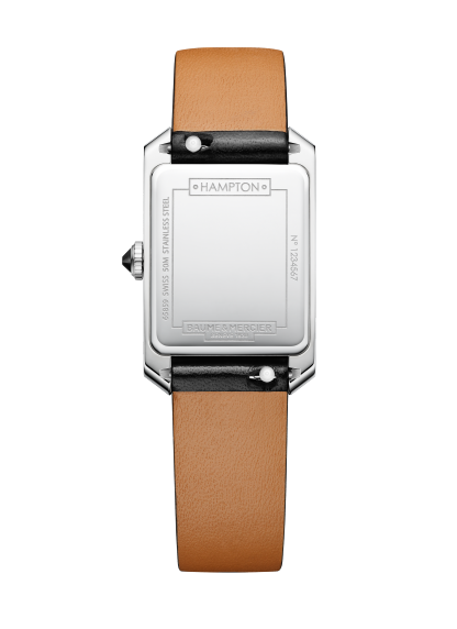 ساعة يد Hampton 10760 لـ للنساء | تفقُّد الأسعار على Baume & Mercier Back