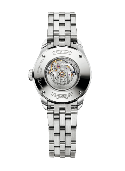 ساعة يد Clifton 10150 لـ ladies | تفقُّد الأسعار على Baume & Mercier Back