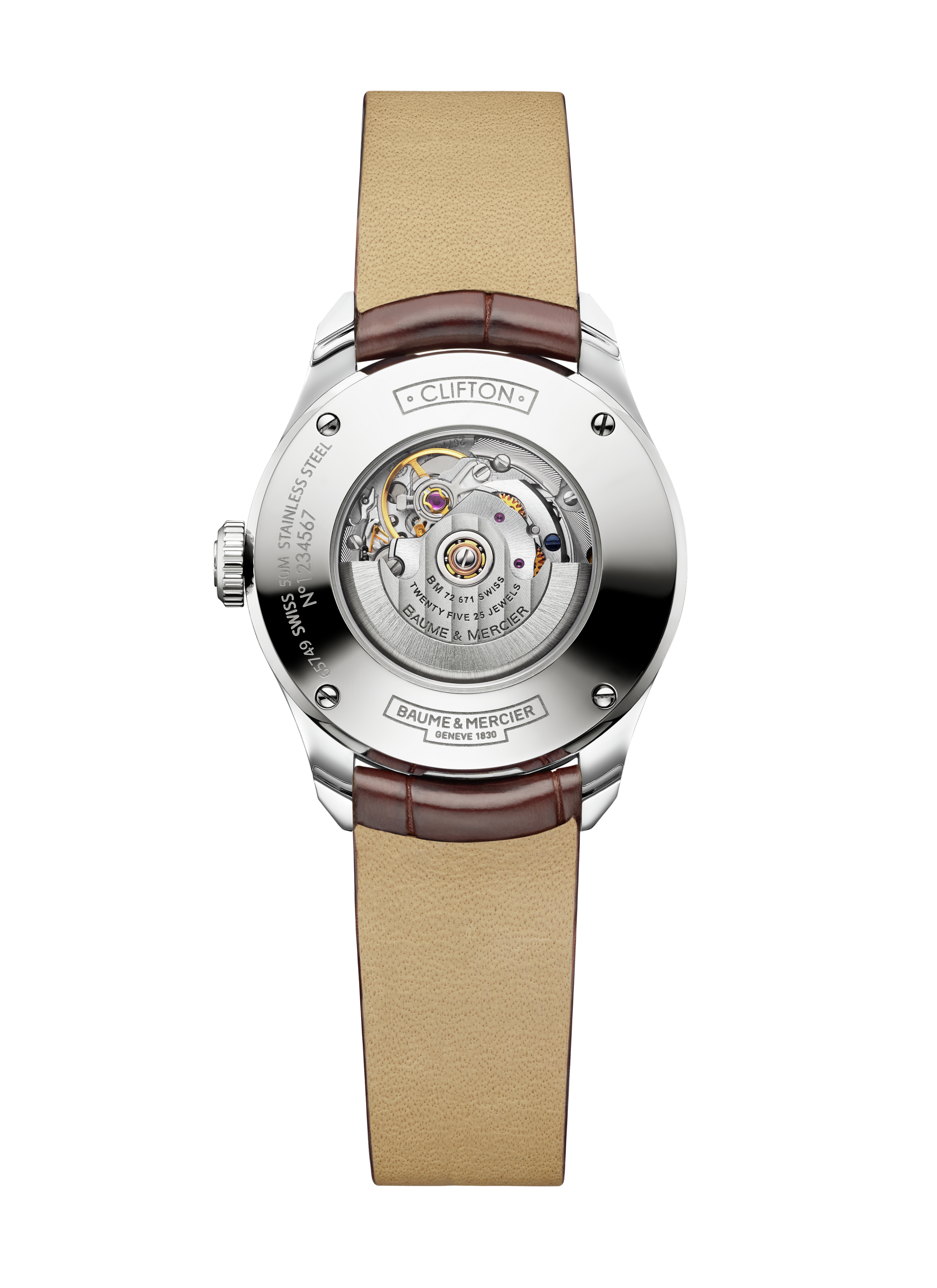 ساعة يد Clifton 10208 لـ ladies | تفقُّد الأسعار على Baume & Mercier Back