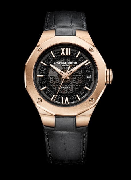 Baume mercier riviera gold new arrivals