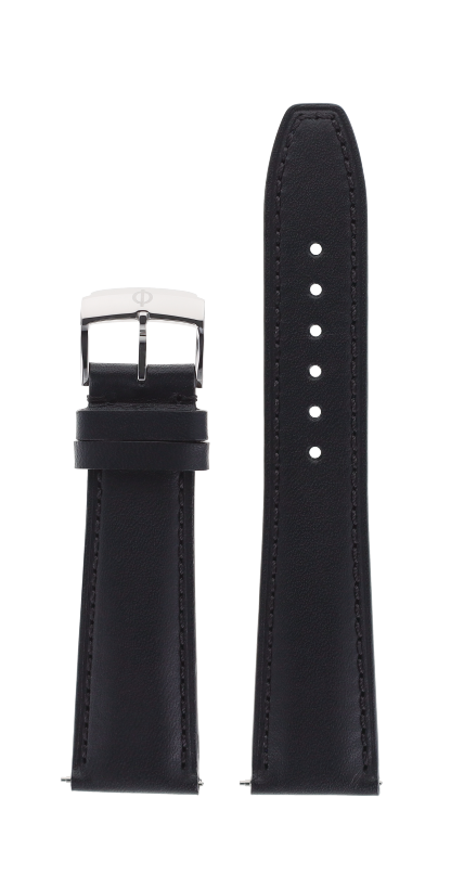 Black Calfskin Strap 22.0 MM - MXE0N066 Baume & Mercier Front