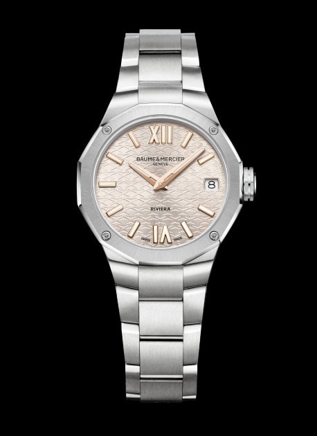 BAUM ＆ MERCIER Riviera レディース腕時計　クォーツ コンビ Baume & Mercier Ladies Riviera Quartz Diamond Set Stainless