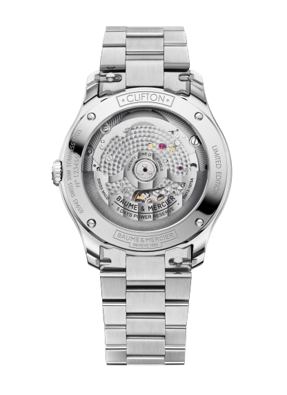 ساعة يد Clifton 10870 لـ للرجال | تفقُّد الأسعار على Baume & Mercier Back