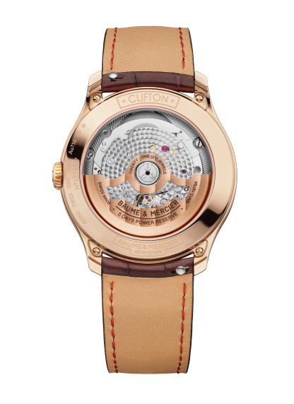 Clifton 10802 Watch for men | Check Prices on Baume & Mercier Back