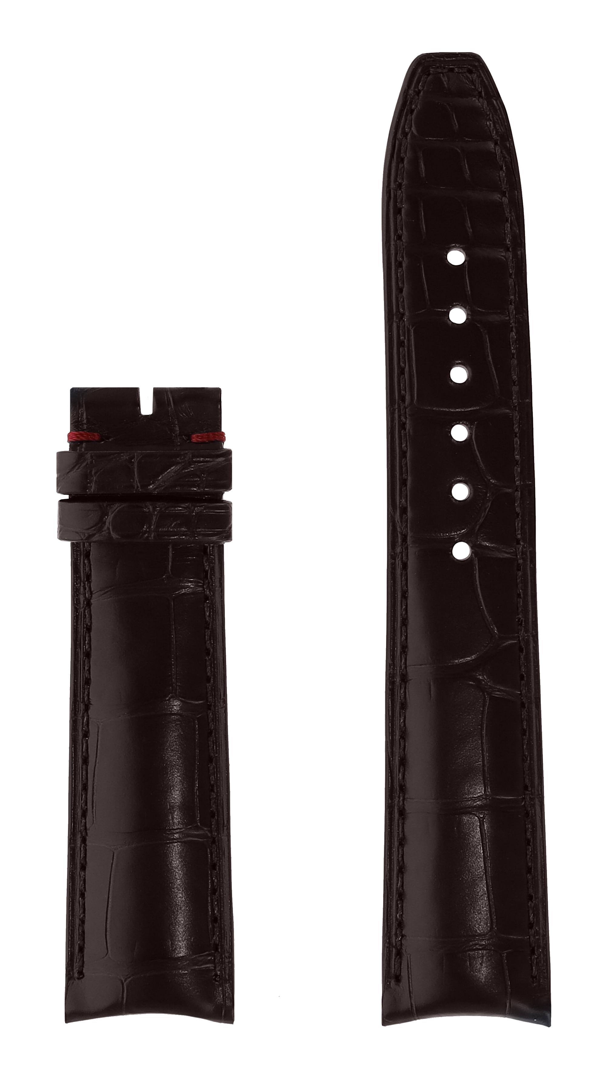Dark Brown Alligator Strap 20.0 MM - MXE0RD9G Baume & Mercier Front