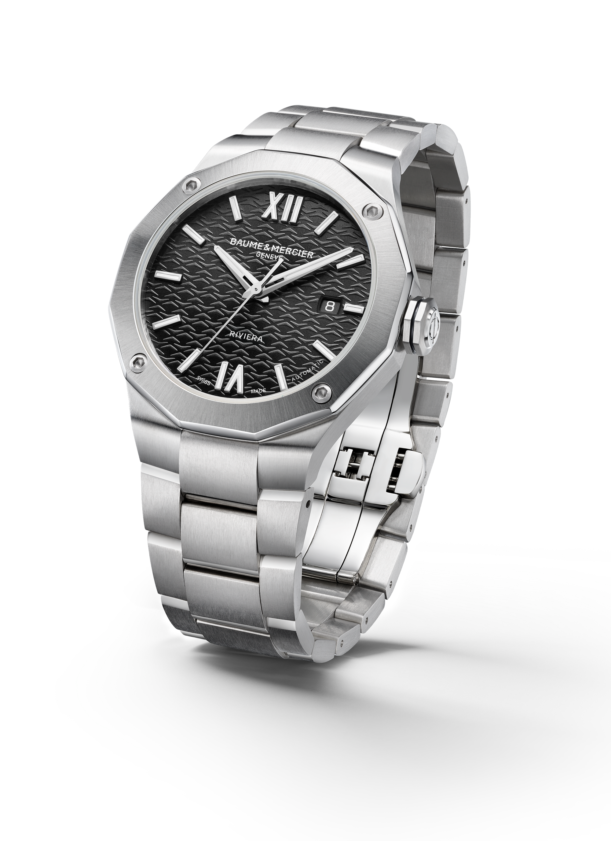 ساعة يد Riviera 10621 لـ للرجال | تفقُّد الأسعار على Baume & Mercier 3 4