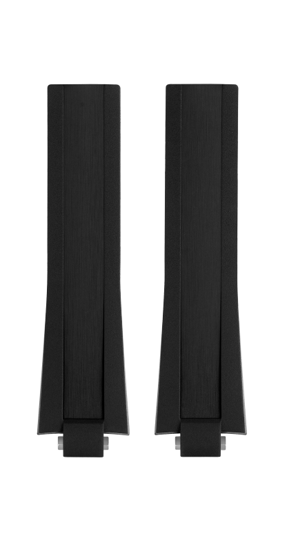 Black Rubber Strap 11.0 MM - MXE0L1RS Baume & Mercier Front