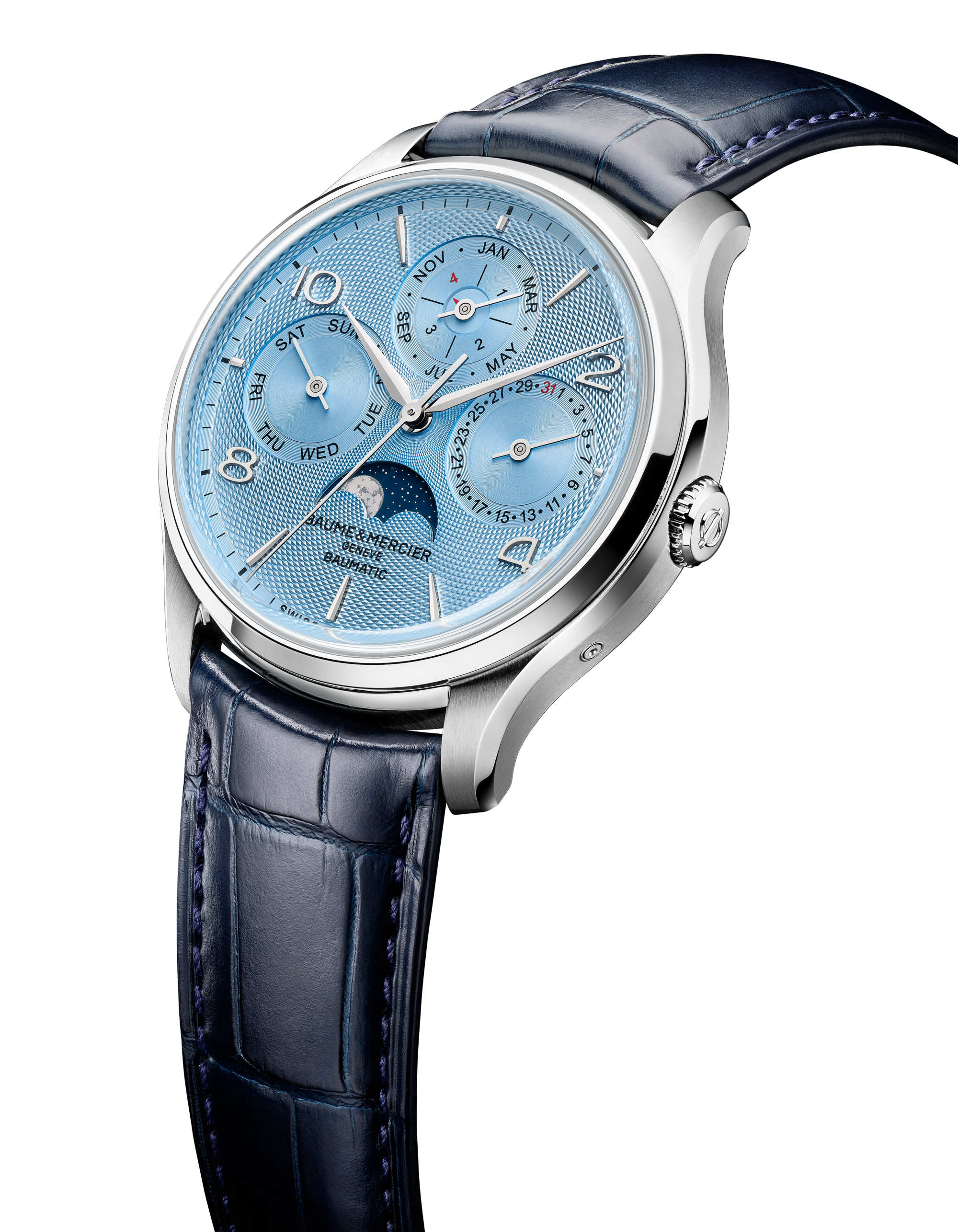 Clifton 10872 Watch for men | Check Prices on Baume & Mercier Side View