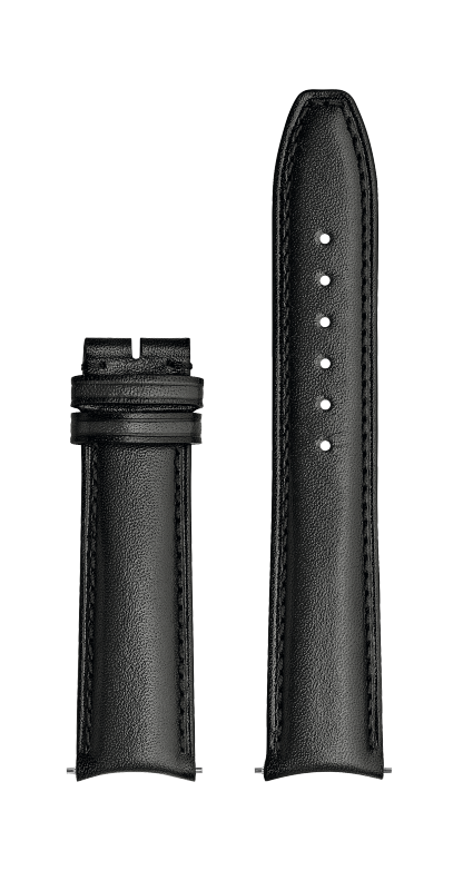 Armband aus patiniertem dunkelgrauem Kalbsleder 20.0 MM - MXE0R0V8 Baume & Mercier Front